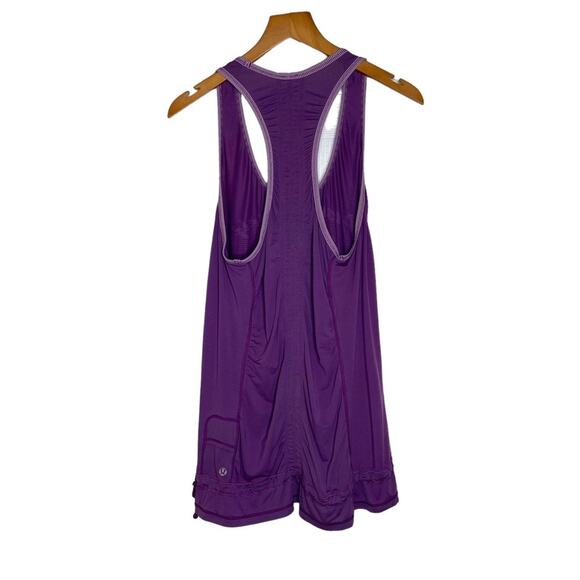 Lululemon Run Energy SL Adjustable Waist Tank Top Purple‎ Women’s Size 8 - Picture 3 of 13